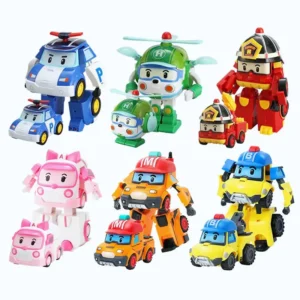 Robocar Poli Toy Set (6-Pack)